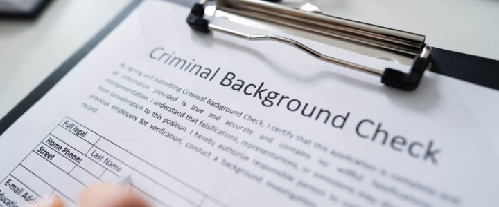 Criminal Background Check Documents